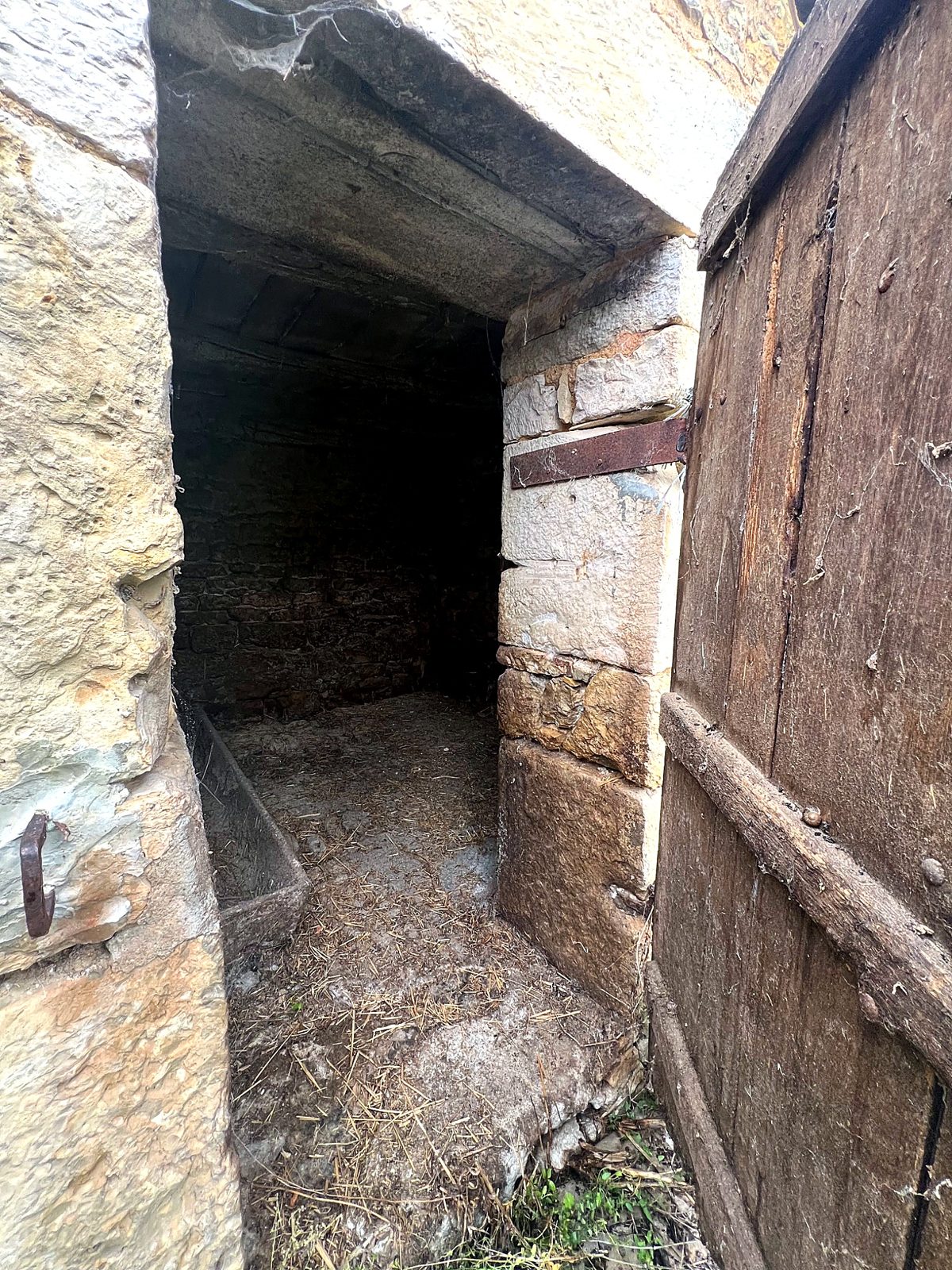 Stone doorway into an outbuilding